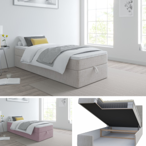 Boxspringbett ARIA  80x200 mit Bonell-Matratze 