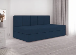 Boxspringbett ARON 90x200 BLAU POLSTERBETT