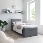 Boxspringbett BERG MINI 100x200 - Dunkelgrau - ITAKA 14